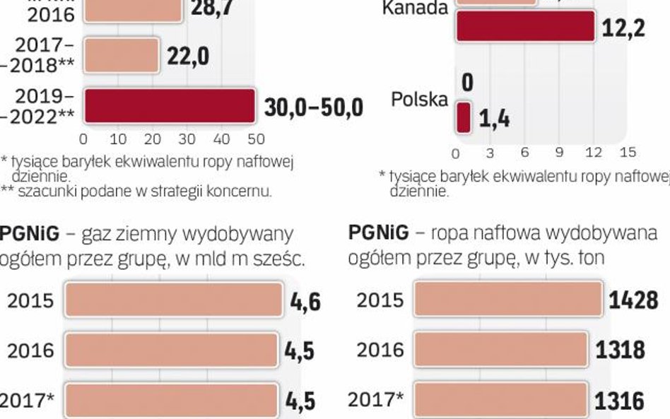 Firmy prognozują wzrost wydobycia ropy i gazu