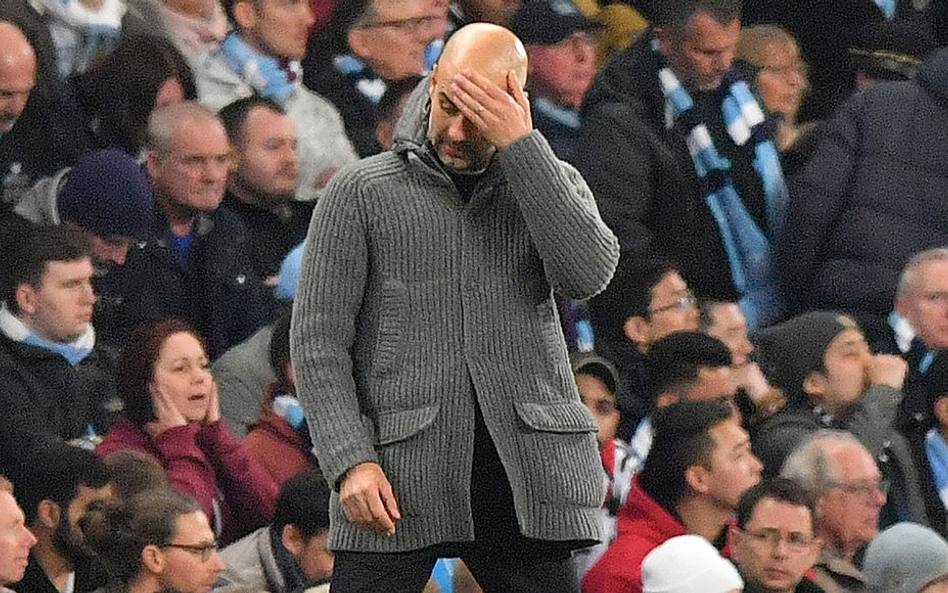 Pep Guardiola znów nie zdołał wprowadzić swojej drużyny do półfinału Ligi Mistrzów
