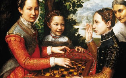 Sofonisba Anguissola, Gra w szachy, 1555, Poznań, Fundacja im. Raczyńskich przy Muzeum Narodowym w P