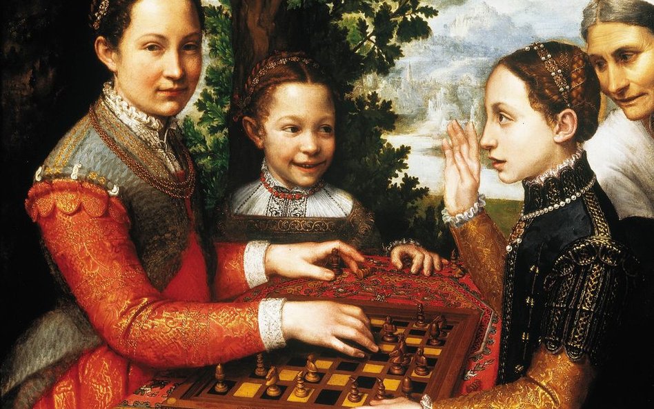 Sofonisba Anguissola, Gra w szachy, 1555, Poznań, Fundacja im. Raczyńskich przy Muzeum Narodowym w P