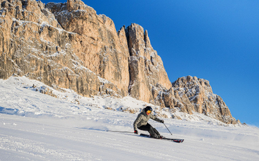 Dolomity są najchętniej odwiedzaną częścią Alp przez narciarzy z Polski
