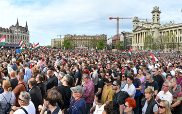Demonstracja w Budapeszcie