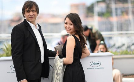 Reżyser Sergiej Dworcewoj i odtwórczyni głównej roli Samal Jesliamowa