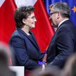Ewa Kopacz i Bronisław Komorowski.