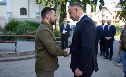Gdy lekceważony powszechnie prezydent Andrzej Duda usłyszał z ust Wołodymyra Zełenskiego, że jest je