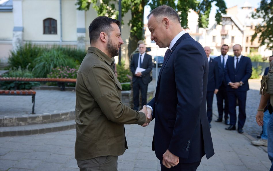 Gdy lekceważony powszechnie prezydent Andrzej Duda usłyszał z ust Wołodymyra Zełenskiego, że jest je