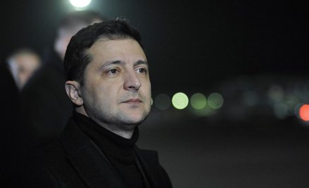 Prezydent Ukrainy Wołodymyr Zełenski