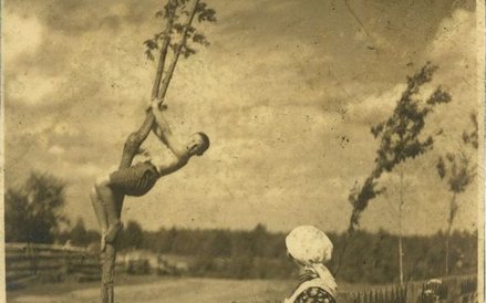 Stanisław Sowiński w wieku 13 lat. Bielczaki koło Beresteczka na Wołyniu, 1932. Fot. Zbiory Stanisła