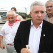 Andrzej Lepper na "zebrze"