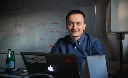 Mariusz Ciepły, prezes i akcjonariusz technologicznej grupy LiveChat.