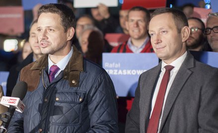 Rafał Trzaskowski i Paweł Rabiej