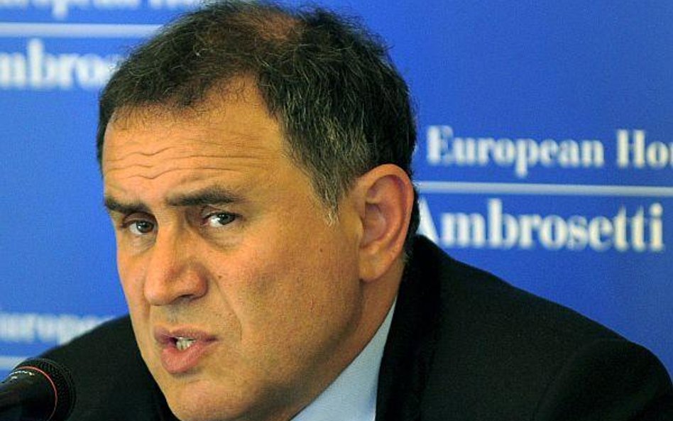 Nouriel Roubini, profesor nowojorskiego uniwersytetu