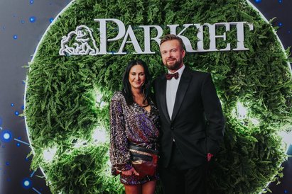 Kayah i Jarosław Grzywiński, były prezes Giełdy Papierów Wartościowych w Warszawie