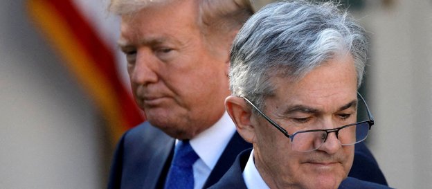 Donald Trump i Jerome Powell