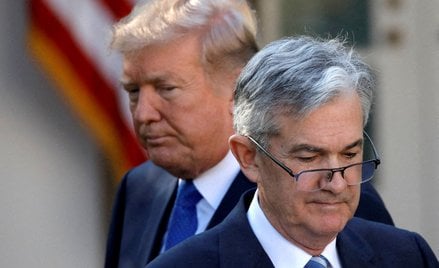 Donald Trump i Jerome Powell