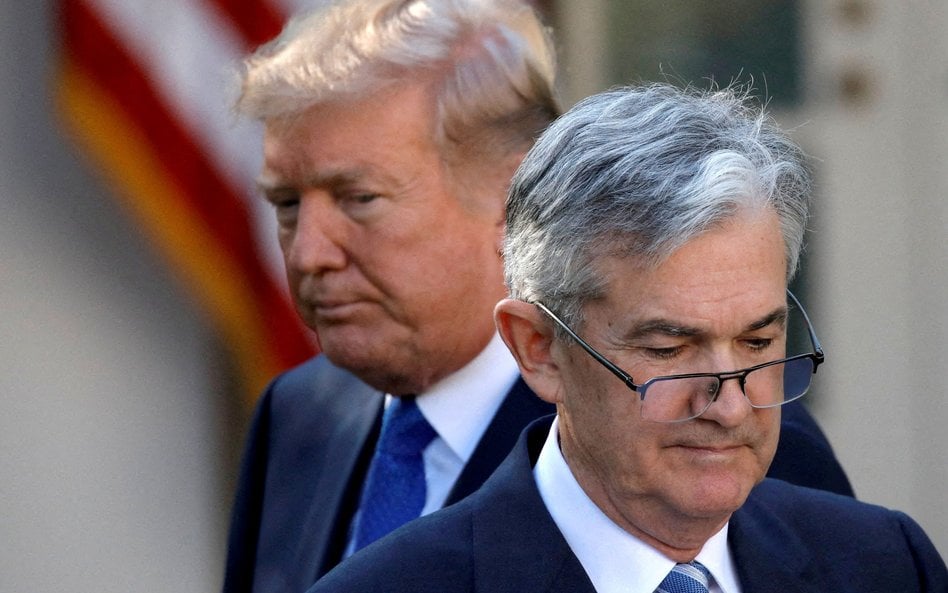 Donald Trump i Jerome Powell