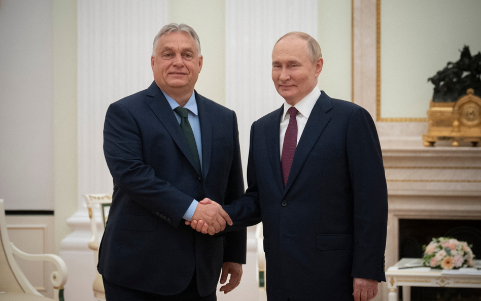 Wiktor Orban i Władimir Putin