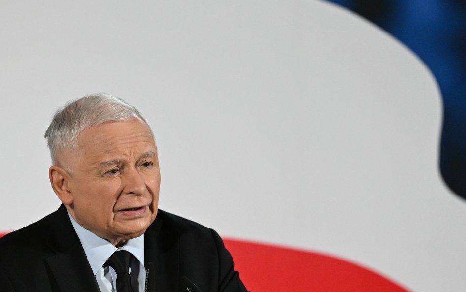 Prezes Prawa i Sprawiedliwości Jarosław Kaczyński