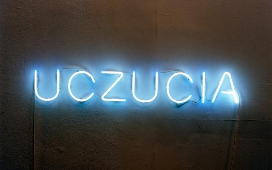 Martin Creed Praca nr 326: UCZUCIA / Work no. 326: FEELINGS , 2004 biały neon