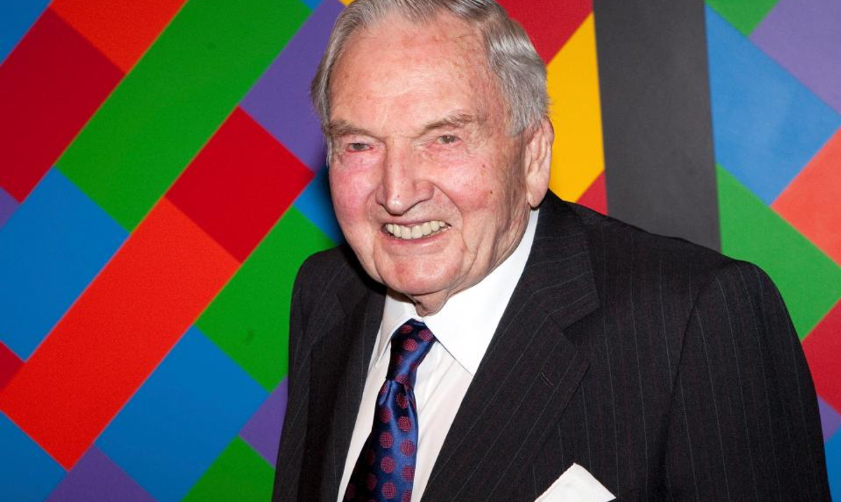 PORTRET z HISTORIĄ David Rockefeller