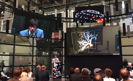 Prezentacja technologii CarnaLife Holo podczas Digital Health Session na kongresie ESC 2018 w Monach