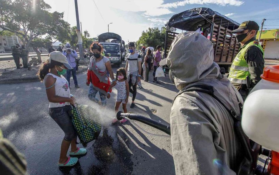 Ameryka Płd.: Epidemia w natarciu. 50 tys. zakażeń w Kolumbii