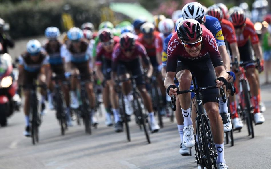 Walijczyk Geraint Thomas (Ineos) broni zwycięstwa sprzed roku