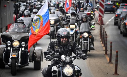 "Nocne Wilki" jadą do Berlina. To klub motocyklistów popierający Putina