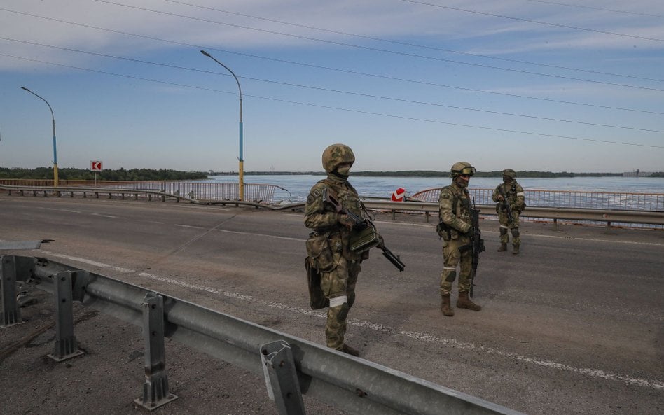 Rosyjscy żołnierze na Ukrainie