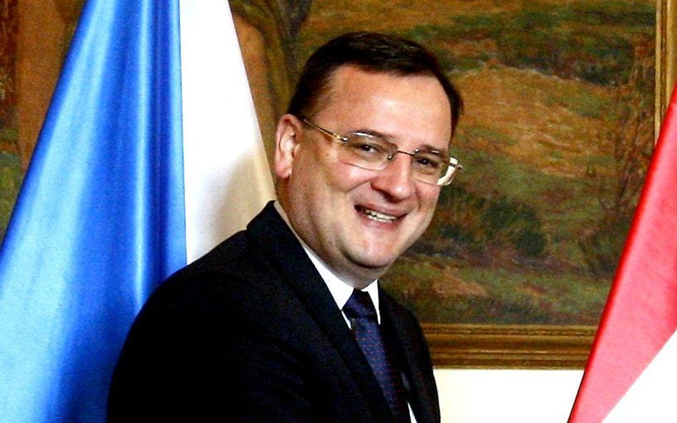 Czeski premier Petr Nečas