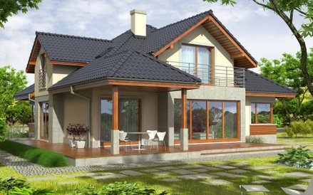 Projekt domu Extradom