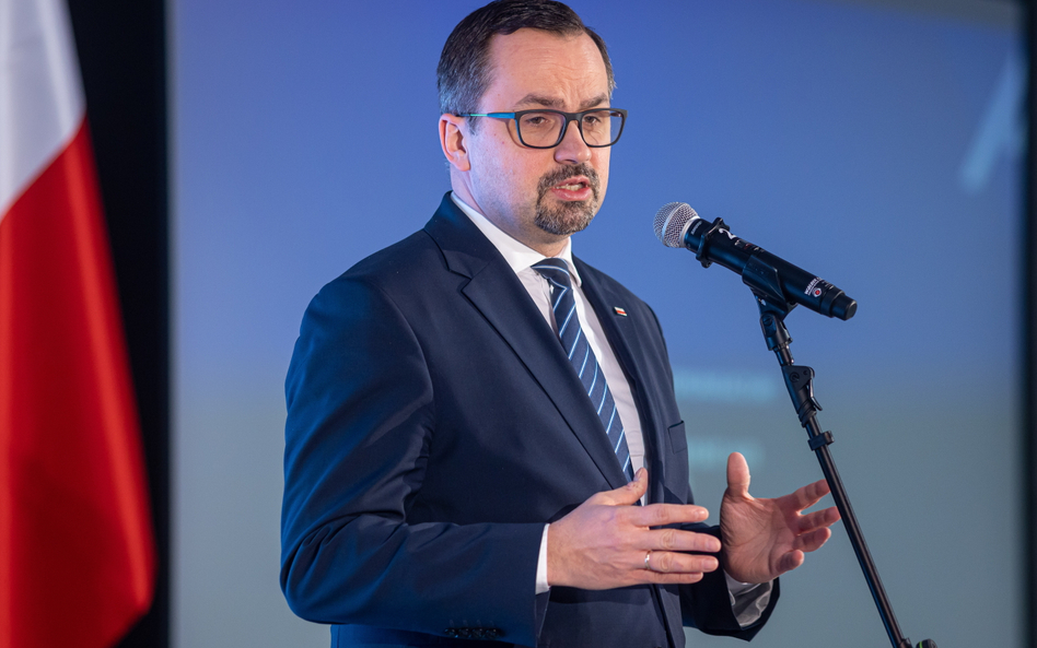 Wiceminister infrastruktury Marcin Horała