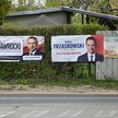 Plakaty wyborcze kandydatów w II turze wyborów prezydenckich