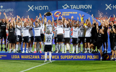 Legia Warszawa zdobyła już w tym sezonie pierwsze trofeum - Superpuchar Polski
