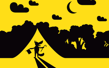 Teatr Baj wystawi spektakl pod tytułem "Nie wywołuj wilka". Jest to przedstawienie pacynkowe opowiad