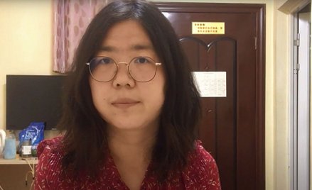 Zhang Zhan od czerwca prowadzi głodówkę w chińskim więzieniu