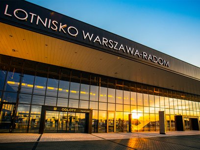 Lotnisko Warszawa-Radom w 2024 r. obsłużyło ponad 112 tys. pasażerów