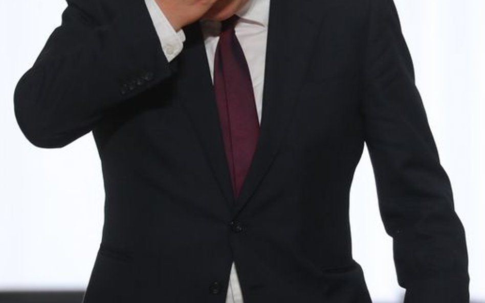 Boris Johnson w drodze na lunch