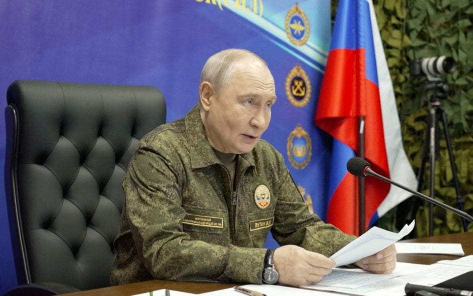 Rosyjski przywódca Władimir Putin
