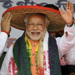 Narendra Modi w stanie Assam. Niestrudzony kandydat Janaty w ciągu 8 miesięcy odbył aż 440 spotkań z