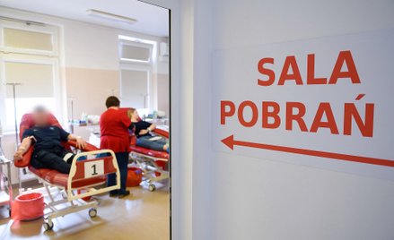 Oddawanie krwi w Regionalnym Centrum Krwiodawstwa i Krwiolecznictwa w Poznaniu