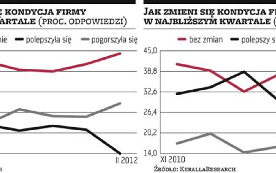 Przybywa pesymistów w małych firmach
