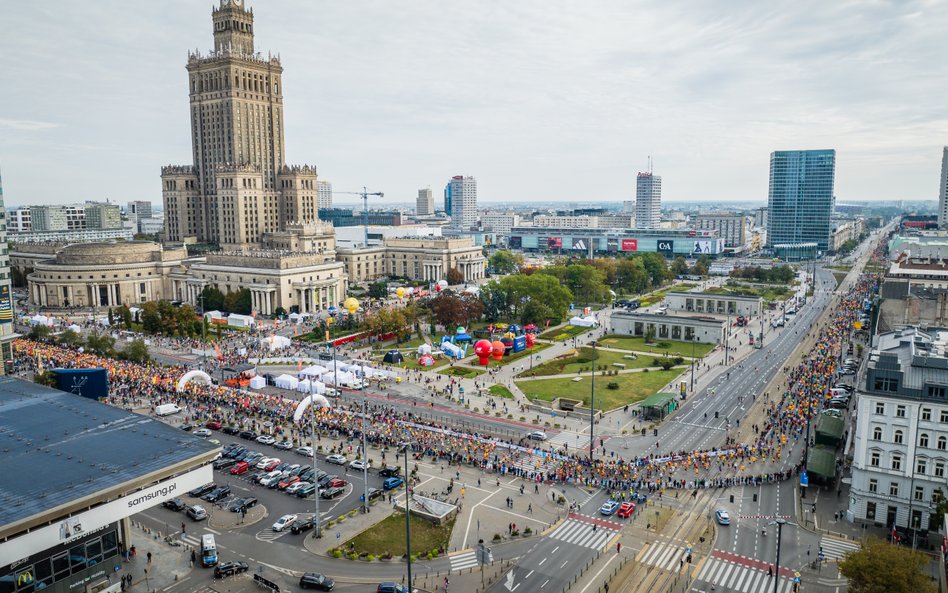 Maraton świeci się na zielono!