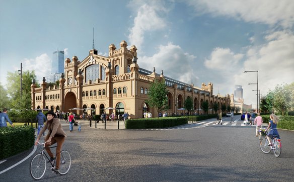 Wizualizacja Hali Gwardii po remoncie