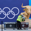Ostatnie przygotowania do ceremonii otwarcia Igrzysk Olimpiskich w Paryżu