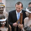Premier Tony Abbott i dr Goebbels