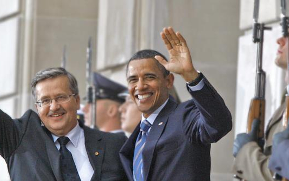 Prezydent USA dziękował Bronisławowi Komorowskiemu za ciepłe przyjęcie w Polsce