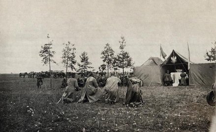 Msza polowa Legionów Polskich, 5 maja 1915 r.