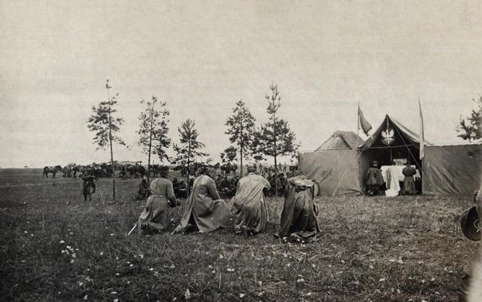 Msza polowa Legionów Polskich, 5 maja 1915 r.