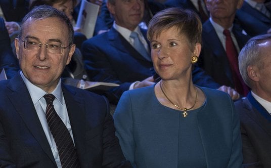 Susanne Klatten (ur. 1962, po lewej), najbogatsza kobieta w Niemczech, znana przede wszystkim jako g